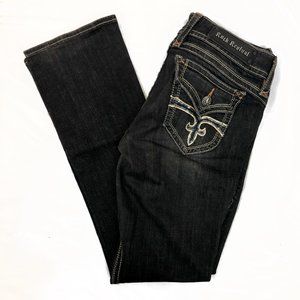 Rock Revival Gwen Boot Black Size 29 Women's Jeans